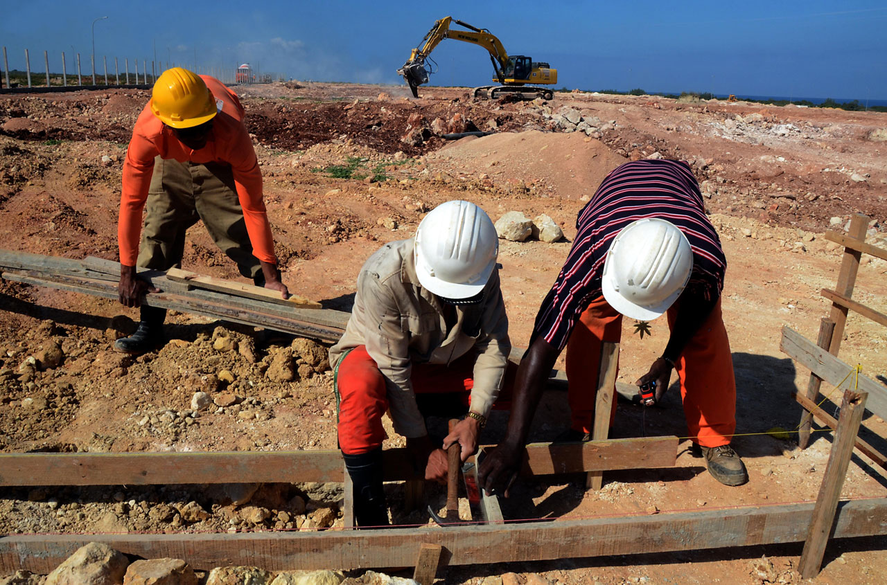 Chantier de construction