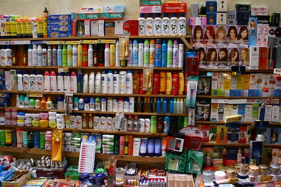 Gamme de produits cosmétiques